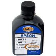 Чернила EPSON T0821, Optimum чёрные (250 мл)