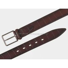 Джинсовый ремень AT40-102 коньячный