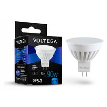 Voltega Лампа светодиодная Voltega Ceramics GU5.3 10Вт 4000K VG1-S1GU5.3cold10W-C ID - 421246