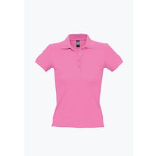 Поло женское 210, розовый - M