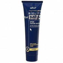 BIELITA For Men Крем после бритья для сухой и чувствительной кожи | Белита