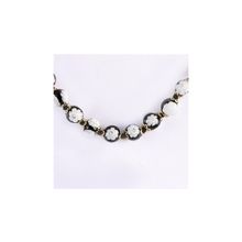 Колье муранское стекло Mos100_black