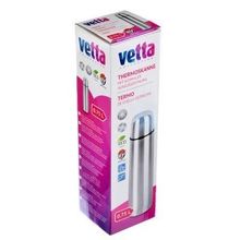 VETTA Термос 0,75л Буллет для напитков, серебристый, нержавеющая сталь Серебро