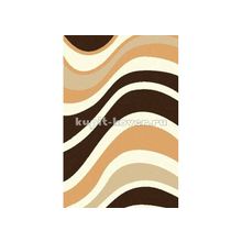 Российский ковер Шагги Ультра s607_beige_brown, 1.2 x 1.7