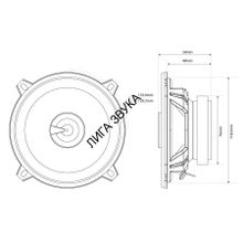 Акустическая система MTX TX250C