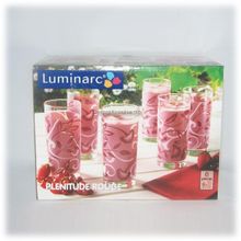 Набор высоких стаканов (270 мл) Luminarc PLENITUDE ROUGE D2269 - 6 шт