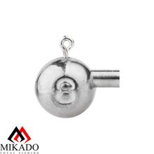 Джиг - головка Mikado ABERDEEN BN 50 г., крючок № 8 0  ( 1 шт.)
