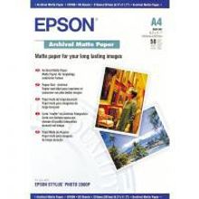 EPSON C13S041342 бумага матовая архивная А4, 192 г м2, 50 листов