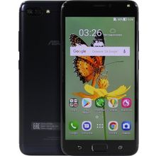 Смартфон ASUS Zenfone 4 Max    90AX00I1-M00080    Black (1.4GHz, 3GB, 5.5"1280x720, 4G+BT+WiFi, 32Gb+microSD, 13+5Mpx)