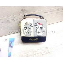 Мини сумочка Влюбленные кошки