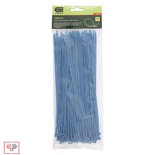 СИБРТЕХ Хомуты, 250 x 3,6 мм, пластиковые, синие, 100 шт Сибртех