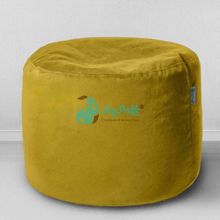 MyPuff MyPuff пуфик мешок Цилиндр Горчица, мебельная ткань: pkv_295