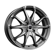 Колесные диски КиК Brent-оригинал (КС733) 6,0R16 4*100 ET49 d54,1 Дарк платинум [r75436]