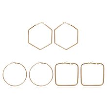 Серьги-кольца под золото (арт. 81311-4)