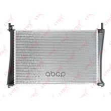 Радиатор Охлаждения Паяный Mt Ford Fiesta (Mk5) (02-08) 1.25, 1.4, 1.6   Mazda 2 (Dy) (02-) 1.3, 1.4, 1.6 [M A] LYNXauto арт. RB1037