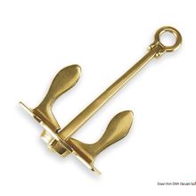 Osculati Anchor-shaped keyring 50 mm, 32.200.00