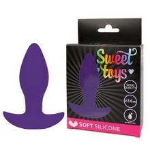 Фиолетовая анальная втулка Sweet Toys - 8,5 см. (135647)