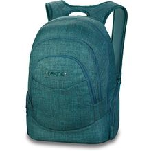 Женский яркий стильный молодежный повседневный городской рюкзак Dakine Prom 25L Emerald Eme синий джинсовый