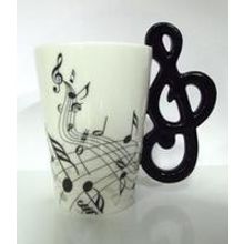 Кружка HAND MADE ручка в форме АКУСТИКИ