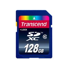 Карта Памяти SD 128Gb Transcend SDXC Class 10