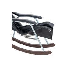 Мебель Импэкс Кресло-качалка складная "Белтех", к з черный