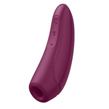 Satisfyer Бордовый вакуум-волновой стимулятор Satisfyer Curvy 1+