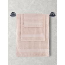 Полотенце махровое "KARNA" FLOW 70х140 см цвет пудра