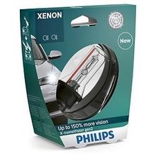 Лампа ксеноновая Philips D1S 85V-35W (PK32d-2) X-tremeVision +150 85415XV2S1