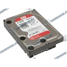 Жесткий диск 2000ГБ Western Digital "Red WD20EFRX", 64МБ (SATA III) (oem) [109739]