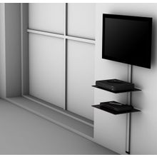 Настенный кабель-канал Sonorous PL2620B SLV