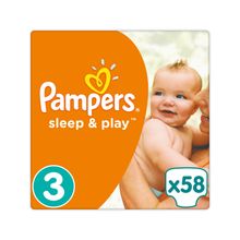 Pampers Sleep and Play Midi (4-9 кг) 58 шт.