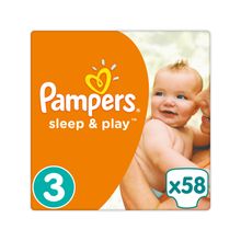 Pampers Sleep and Play Midi (4-9 кг) 58 шт.