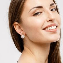 Клипсы "Цветок" (арт. 70959-8)