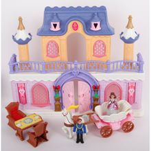 KEENWAY Набор:" Fantasy Palace "- дворец с каретой и предметами 20160
