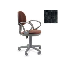 Бюрократ (BURO) Кресло офисное Ch-G318AXN черное 10-11 серый пластик