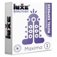 Luxe Презерватив Luxe Maxima WHITE  Королевский Экспресс  - 1 шт.