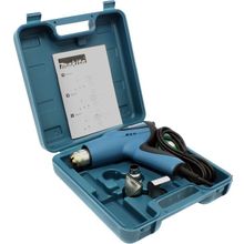 Makita   HG551VK   Термовоздуходувка с насадками (3 шт) (1800W, 550 л мин, 550°С,  2  скорости,  регулятор, кейс)