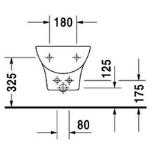 Биде подвесное Duravit Puravida 2247150000