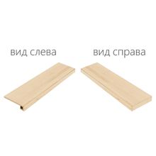 Ступень угловая правая Italon Element Acero Scalino Angolare Destro 620070000775 120х33