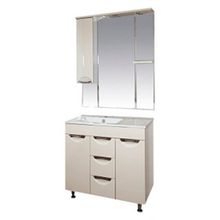 Misty Тумба с раковиной Кристи 90 L белая