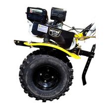 Мотоблок бензиновый Huter МК-7500М BIG FOOT | 7.5 л.с | широкие колеса, чугунный редуктор