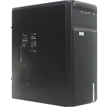 Корпус  Miditower Exegate   AA-323   Black ATX 500W (24+4пин)