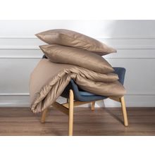 ПМ: Ecotex Набор наволочек Моноспейс - 2 шт. бежевый