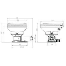 SFA Гальюн судовый автоматический SFA Sanimarin Maxlite 12 В 25 А