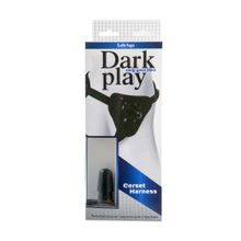 Lola toys Трусы для страпона Dark play (черный)