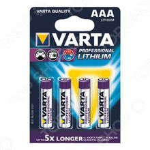 VARTA Professional AAA 4 шт.