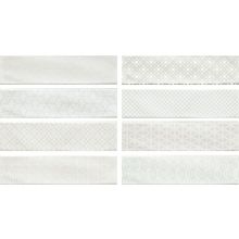 Керамическая плитка Cifre Decor Opal White настенная 7,5х30