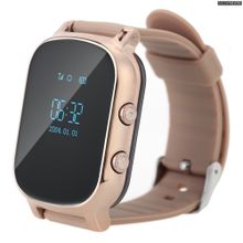 Детские часы с GPS трекером Smart Baby Watch T58 Gold