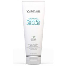 Wicked Гель-лубрикант на водной основе Wicked Simply AQUA JELLE - 120 мл.