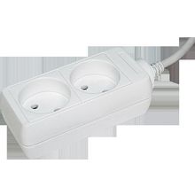 Удлинитель   У2 2-местный, 5м, WYP10-06-02-05-N | код. WYP10-06-02-05-N |  IEK